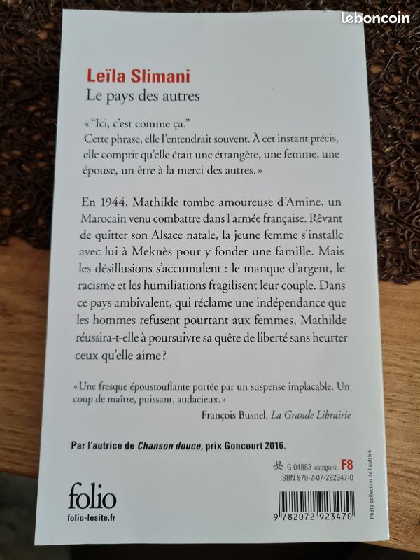Le pays des autres de Leila Slimani (image 3)