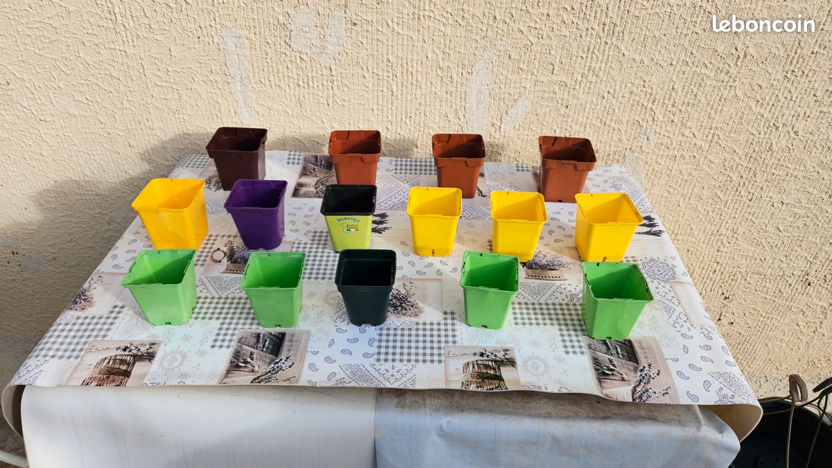 15 pots carrés, Neufs …lot34 (image 5)