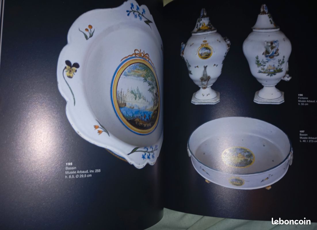 Les faïences de Moustiers du XVIIe au XIXe siècle au musée d'Arbaud d'Aix-en-Provence et au musée de Moustiers. J. C. Alary Neuf prix réduit (image 11)