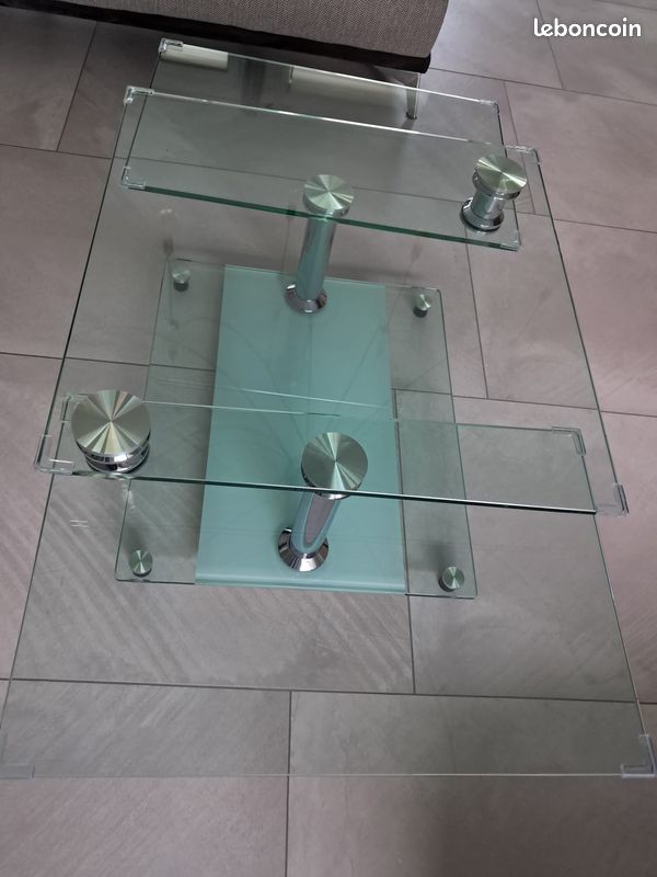 Table de salon en verre (image 4)