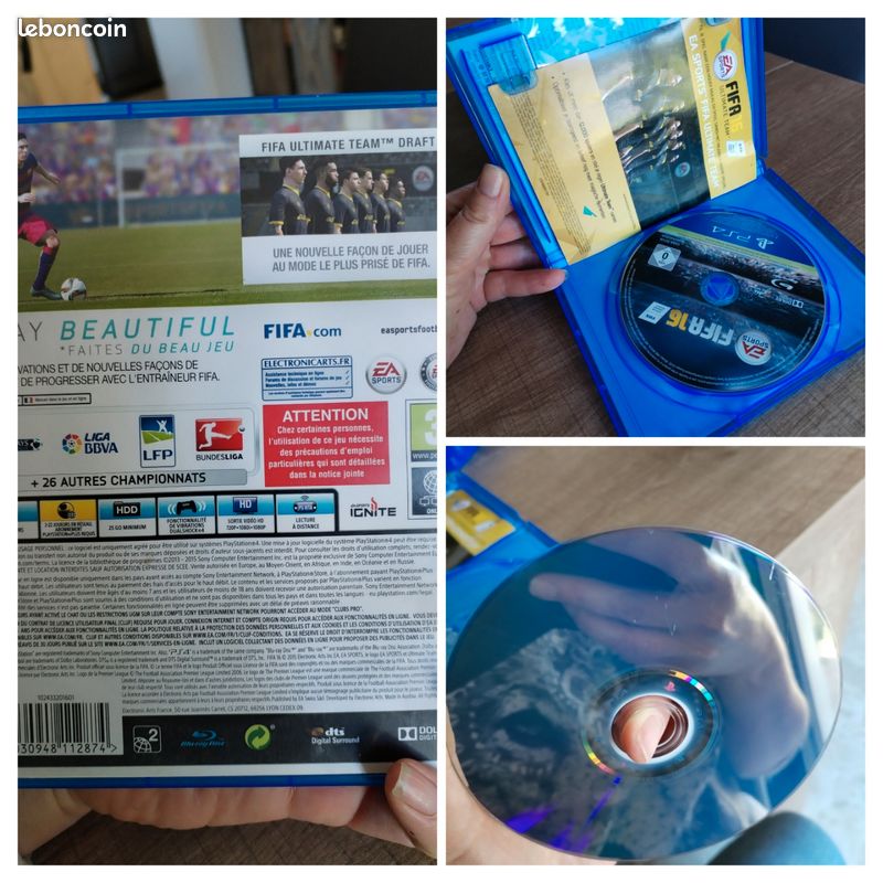 Lot jeux fifa ps4 (image 2)