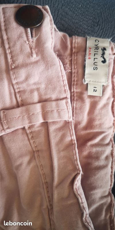Pantalon cyrillus fille Vêtements
