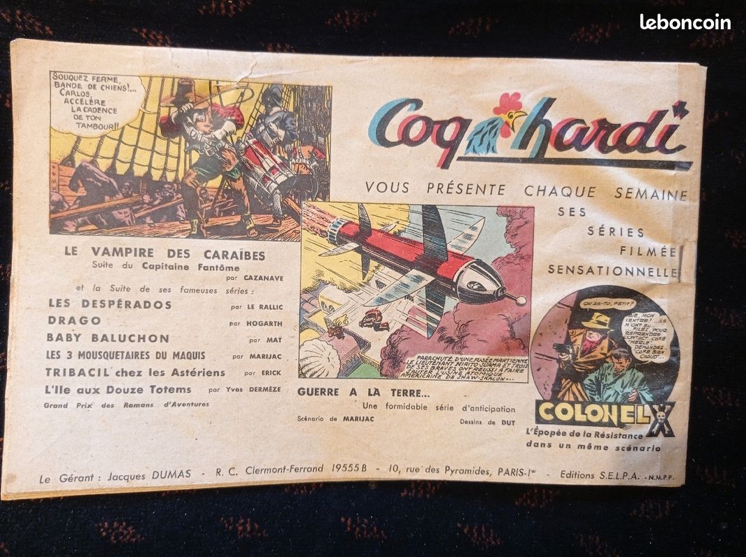 Coq Hardi Magazine n°32 Golden Arrow et les 3 Mannequins (image 2)