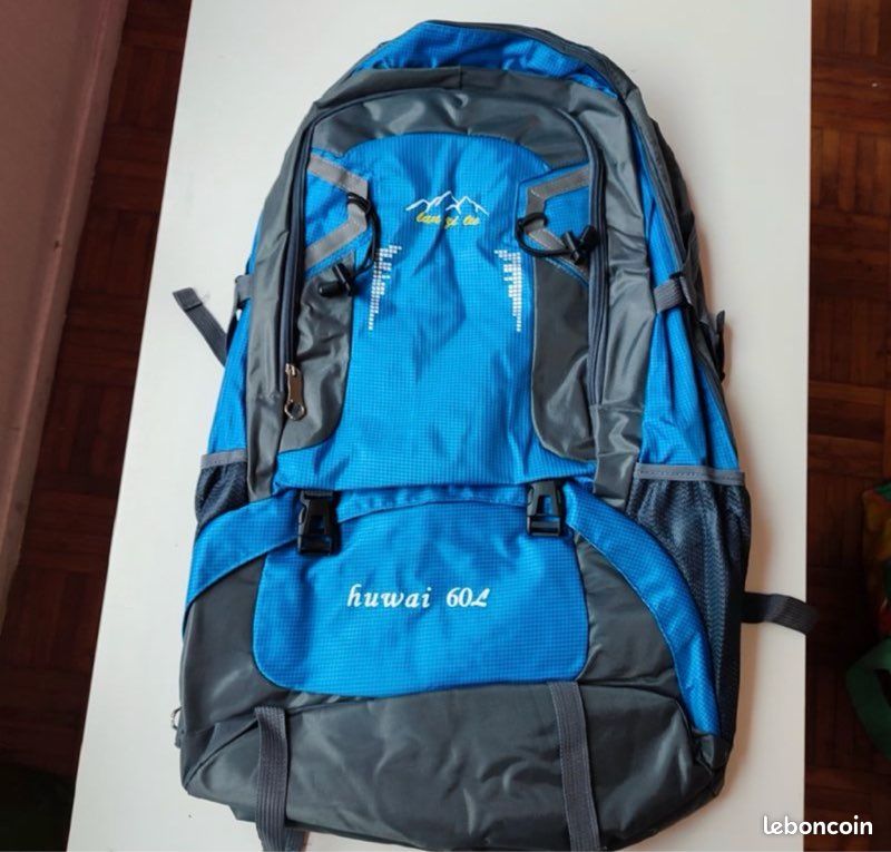 Sac à Dos De Pêche YUKI CABBANA – 60x40x43cm, Neuf, étanche