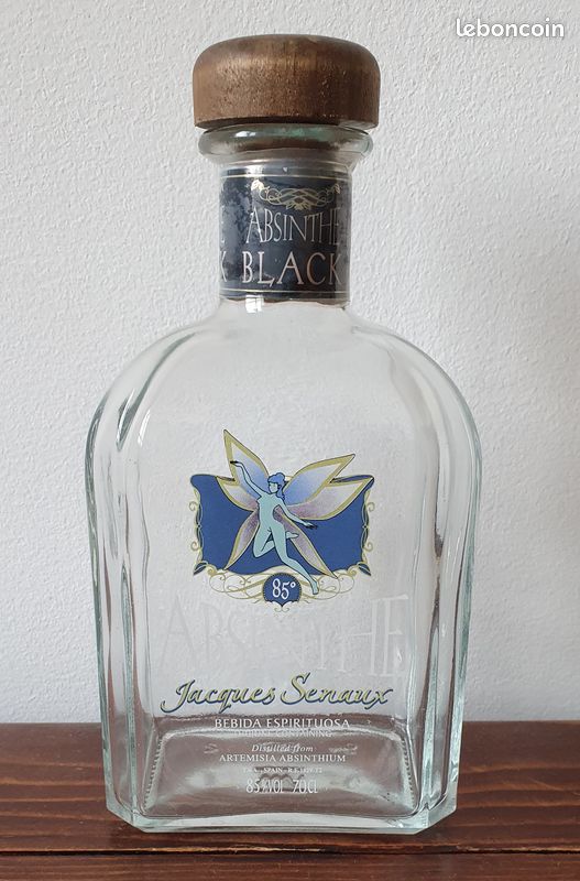 Bouteille Absinthe Jacques Senaux 85° vide (image 2)