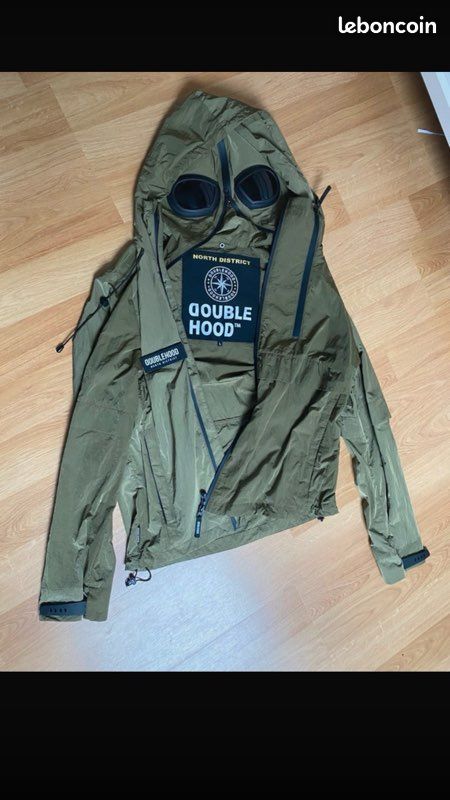 Veste doublehood kaki (image 6)