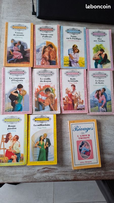 Lot livres Harlequin série club passion (image 1)