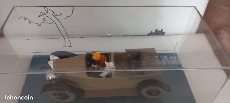 Voiture Tintin Hachette 1/24ème N°53 - Splendide - NEUVE En Boîte + Fascicule