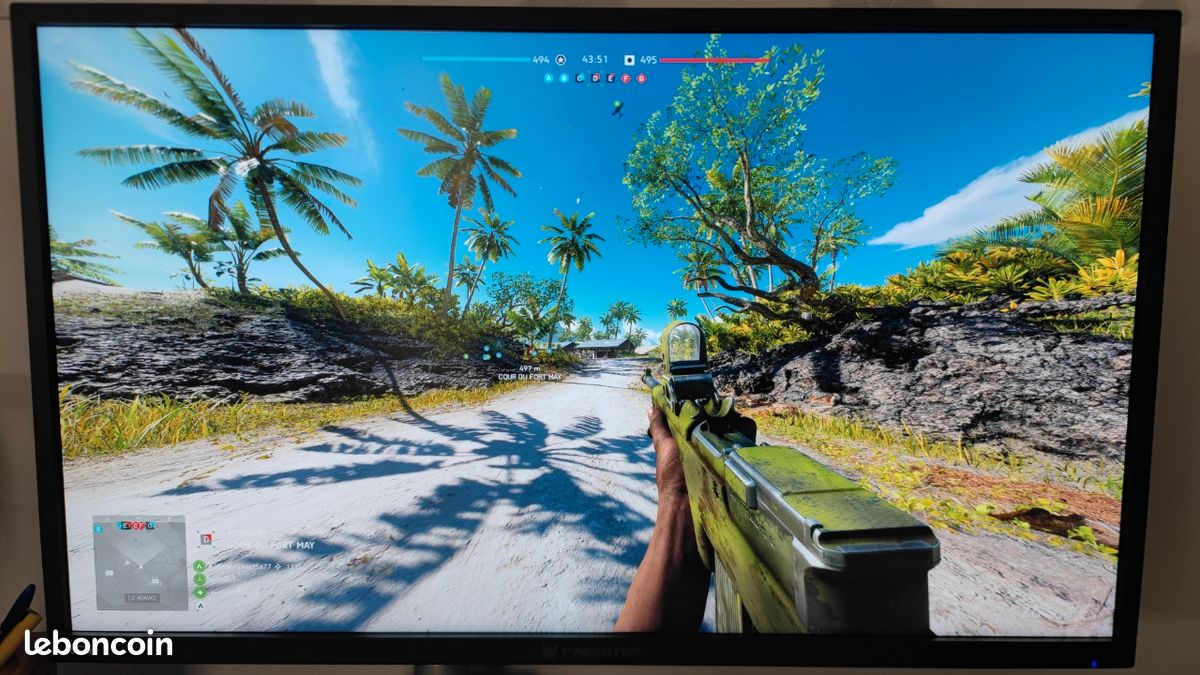 Acer Predator XB321HK, ZeroFrame, 144Hz, Black/Red la super pret pe