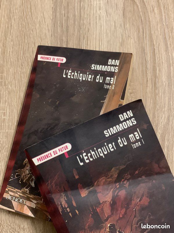 Lot indissociable tome 1 et 2 L’échiquier du mal - Dan Simmons (image 8)