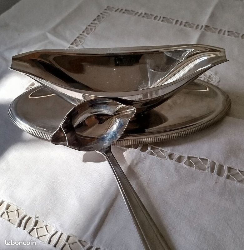 Coffret Coquetier Et Cuillère Létang Rémy – Inox Made In France – Vintage 1960/70 – Baptême