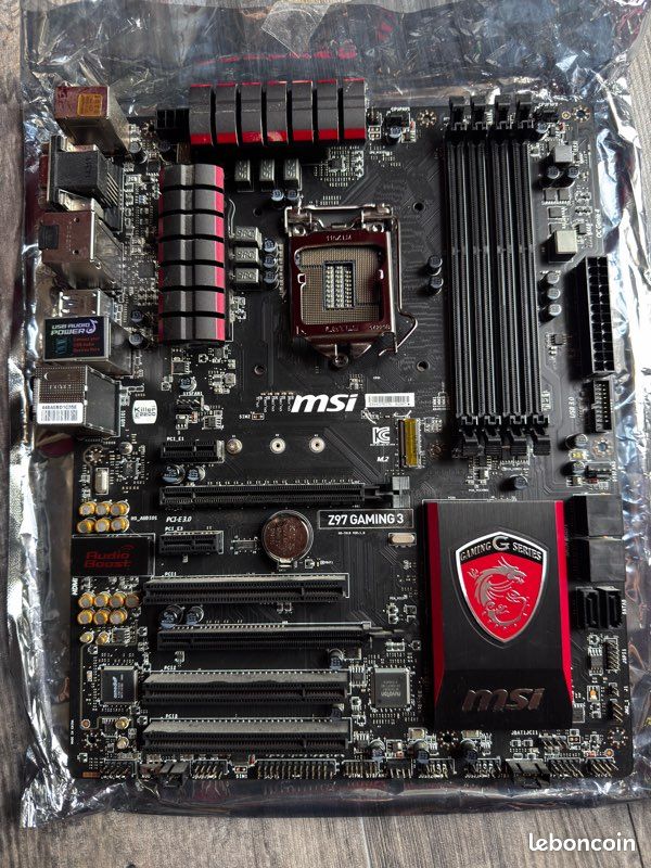 Ddr3 Msi Z97 Gaming Socket 1150 MSI Z97 GAMING مع اللوحة الأم