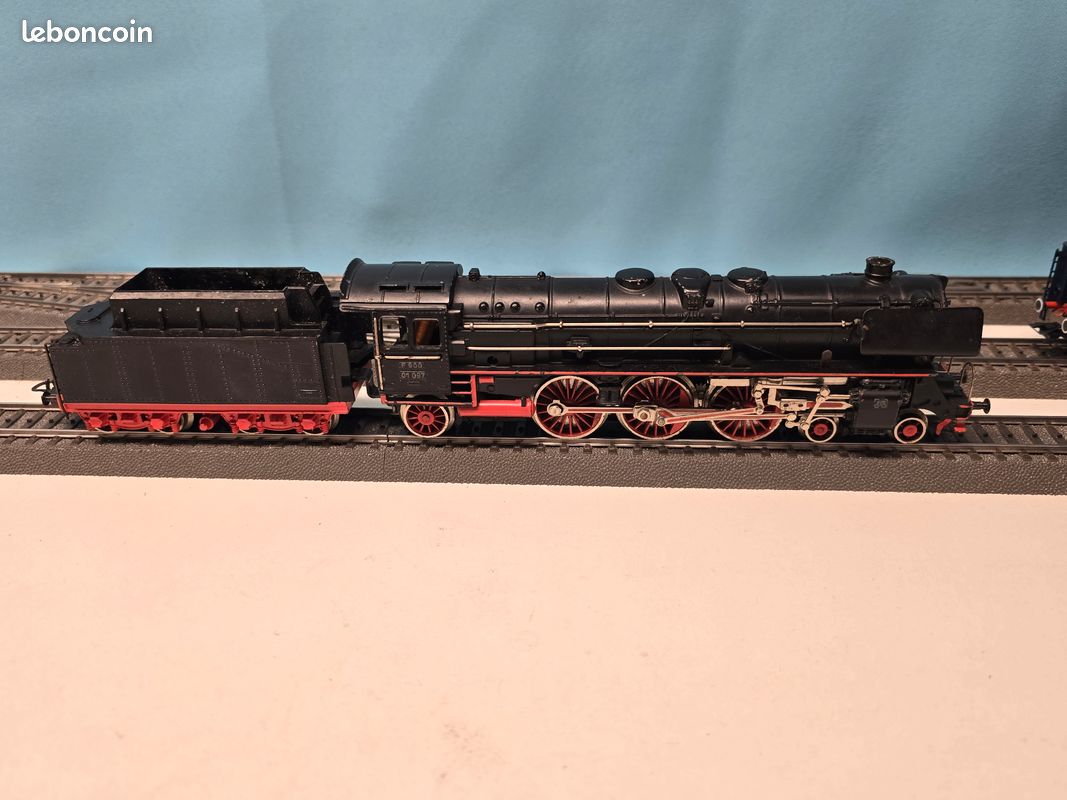 Märklin H0 - F 800 - Steam locomotive with tender (1) - BR 01 097 with four-axle tender - DRG - auction online