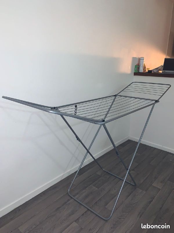 Séchoir a linge aluminium (image 1)
