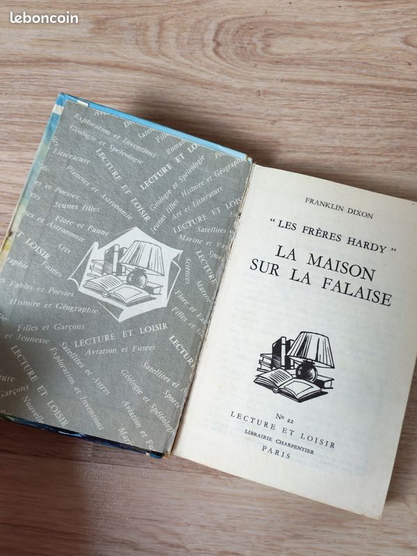 La maison sur la falaise, livre de Franklin W. Dixon Lecture et Loisir (image 4)