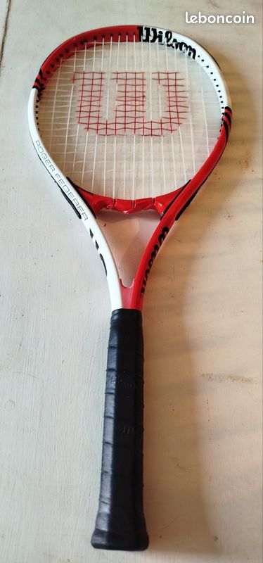 Raquette De Tennis Junior Wilson Roger Federer 25 - Tête 613 Cm² - Grip G3 - Occasion