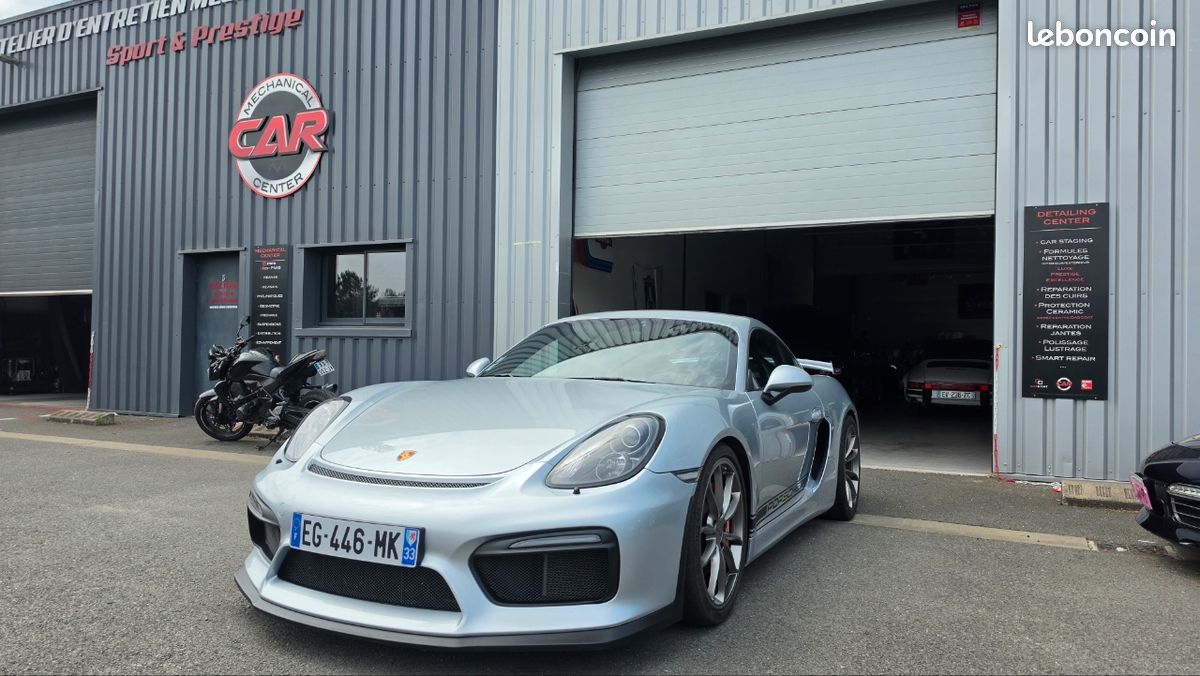 Porsche cayman gt4 3.8 – boîte mécanique – (image 1)