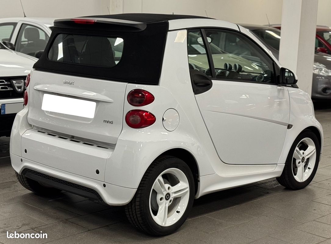 SMART FORTWO CABRIOLET 1.0 70 CV Drive passion BOITE AUTOMATIQUE 73.220 KM (image 4)