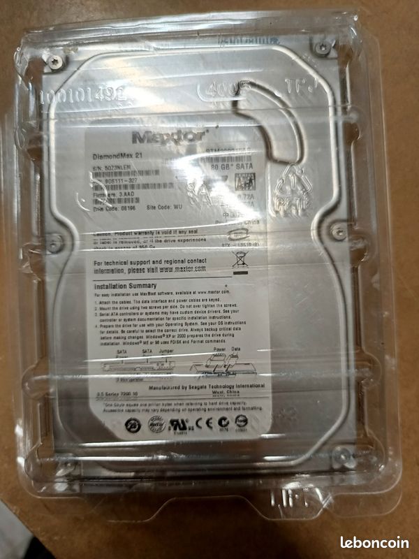 Disque dur maxtor d'occasion - Accessoires informatique - - page 3