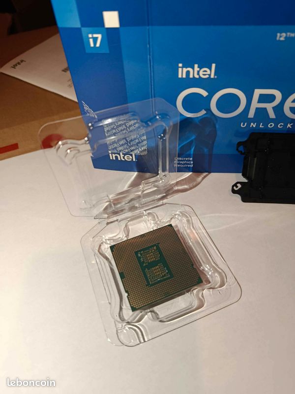 Processeur Intel Core i7-10700KF pour PC de Bureau