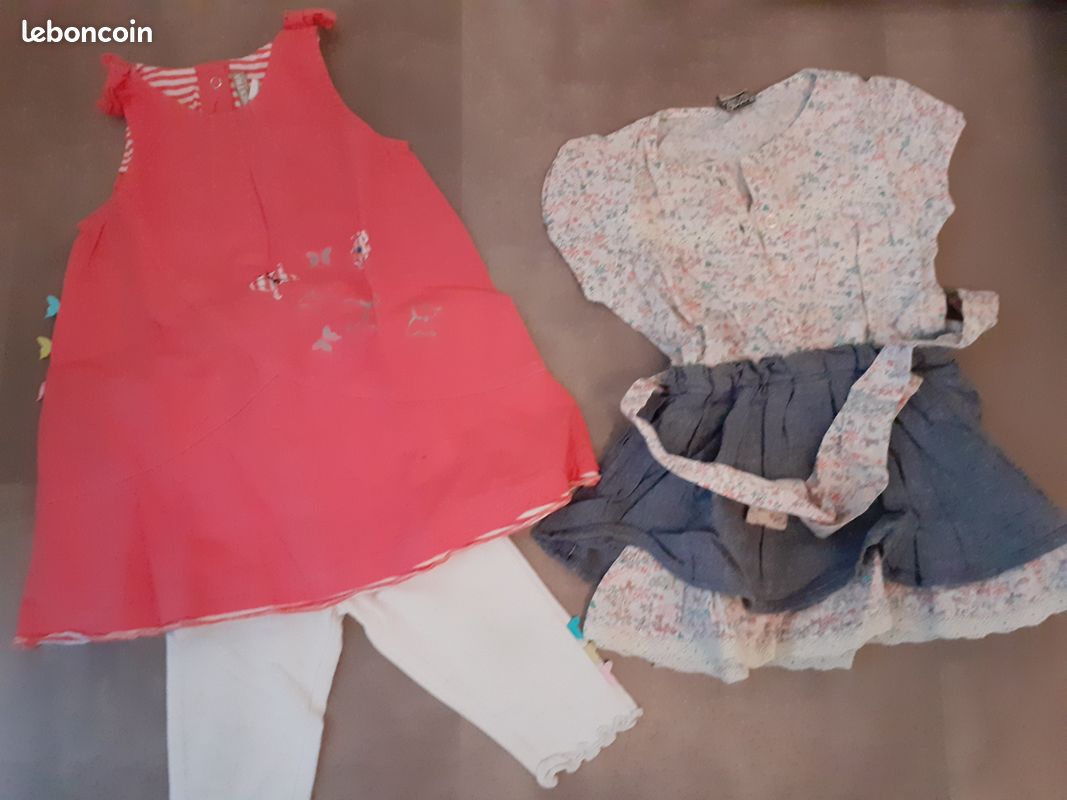 Vêtements fille 9/12 mois (image 3)