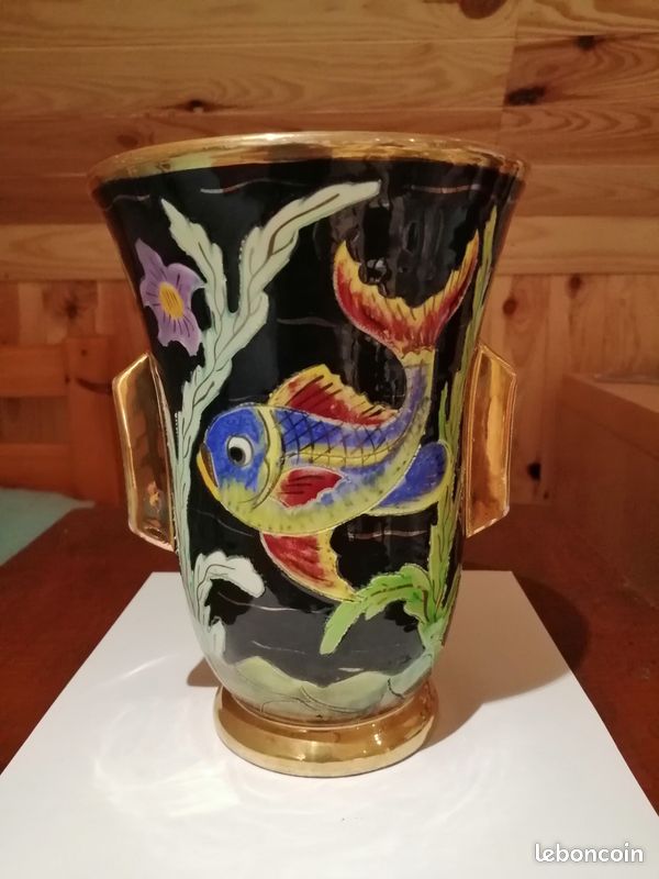 Vase ancien Caduzin Monaco (image 1)