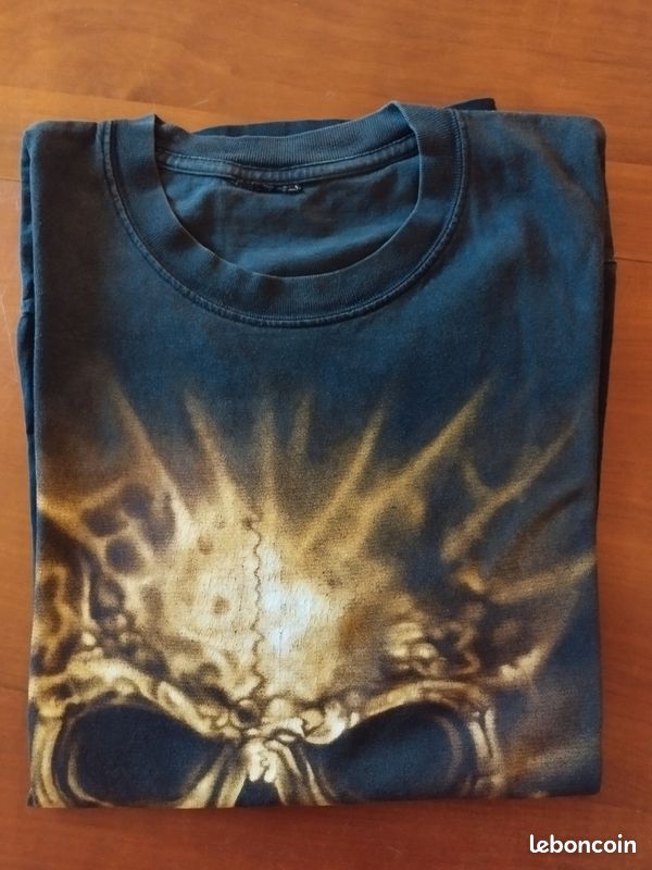 T-shirt "crâne de vampire", taille L (image 5)