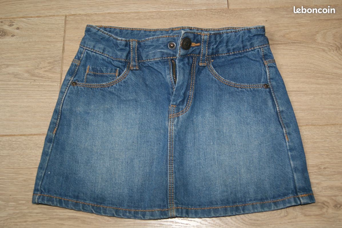 Jupe en jeans 6ans Kiabi (image 1)