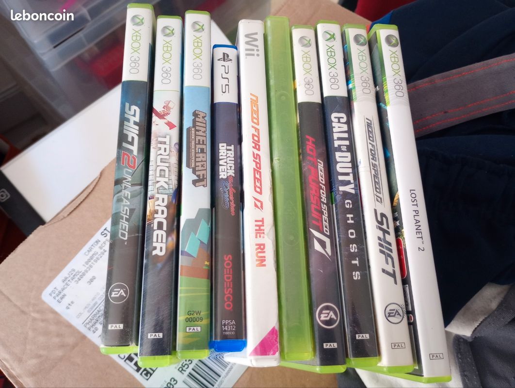 Lot de jeux vidéo (image 1)