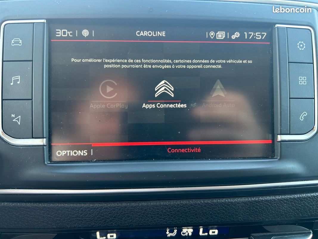 CITROEN JUMPY CABINE APPROFONDIE 5 PLACES TAILLE M HDI 180 EAT8 - TVA RÉCUPÉRABLE - ATTELAGe (image 9)