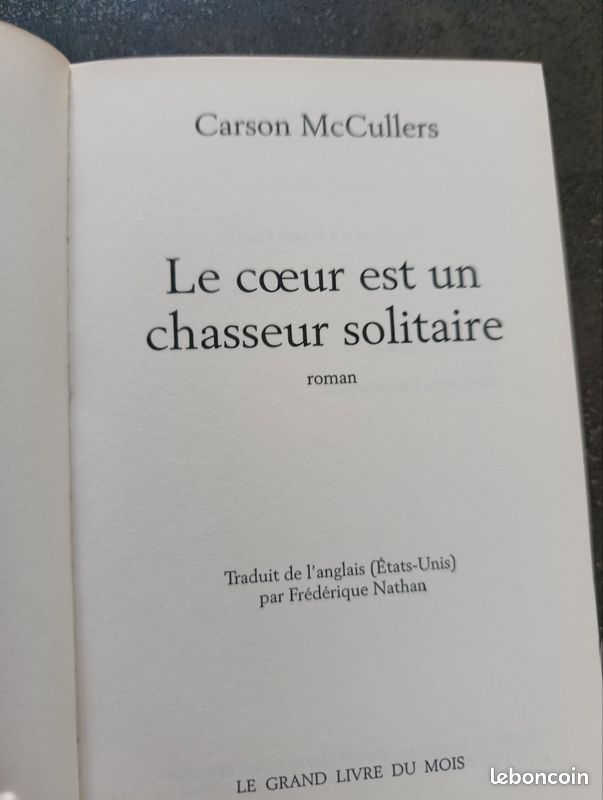 Livre le cœur est un chasseur solitaire (image 3)