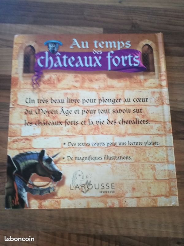 Livre Au Temps des Chateaux Forts (image 2)