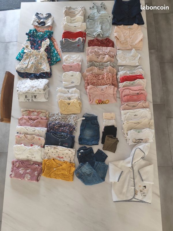 Lot vêtements 3 mois filles (image 1)