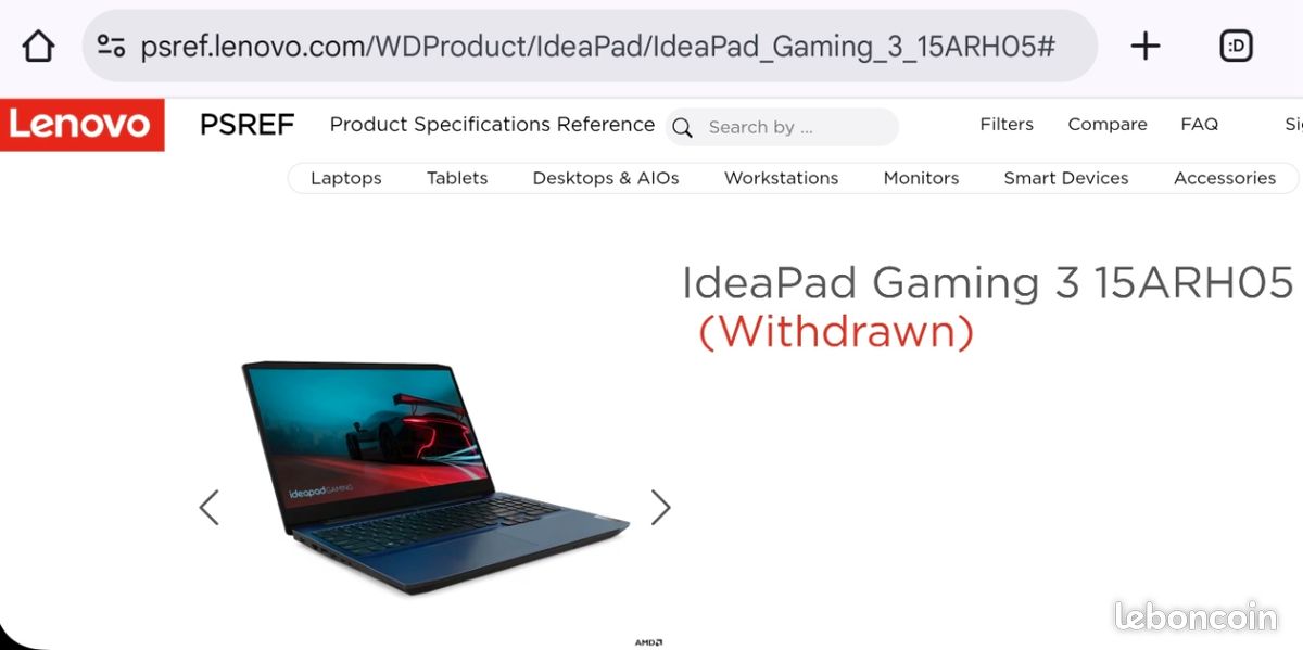 2x PC Lenovo IdeaPad Gaming 3 (image 6)