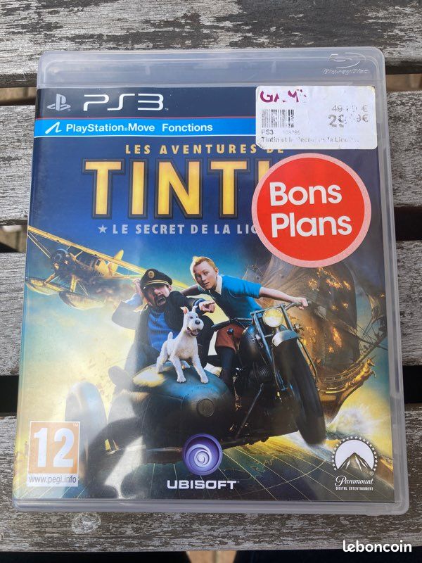 Tintin Le Secret De La Licorne - DVD - Jeu console Occasion Pas Cher