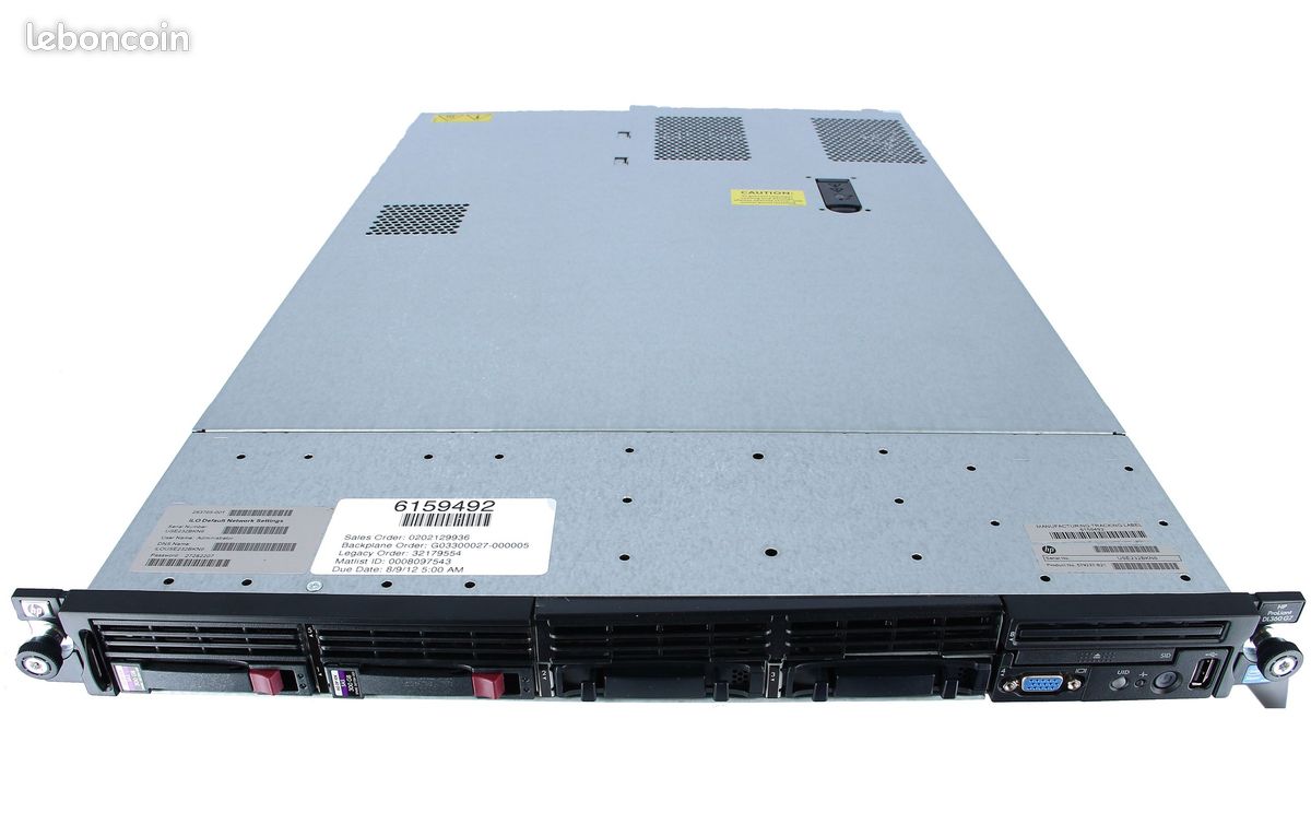 Serveur HP Proliant DL360-G7 [24Go / 6 coeurs] (image 1)