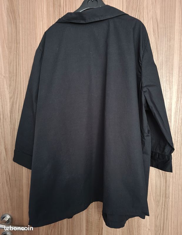Chemise noires taille 56 (image 2)