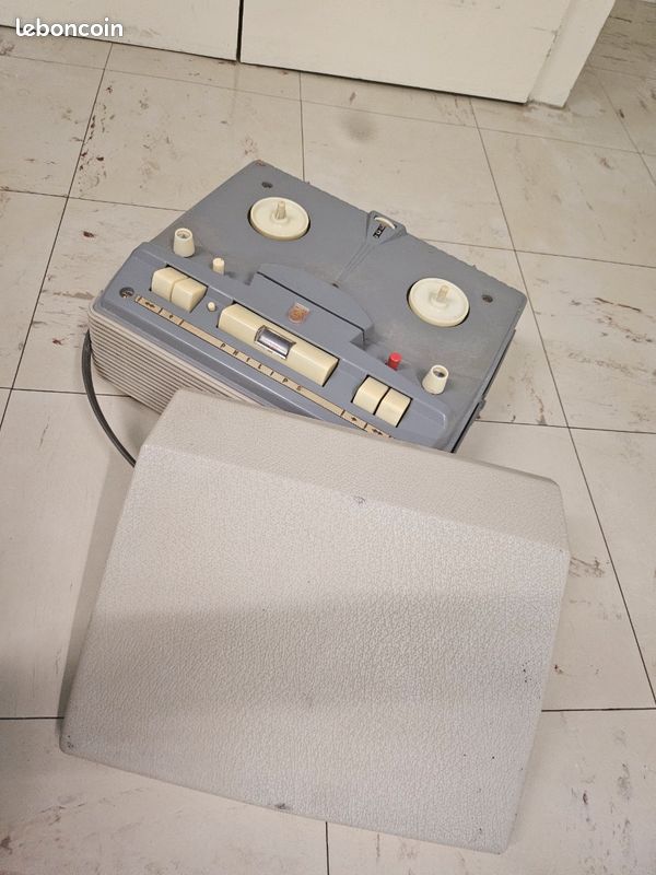 VINTAGE ANCIEN MAGNETOPHONE La Voix De Son Maitre Mg86 EUR 40,00