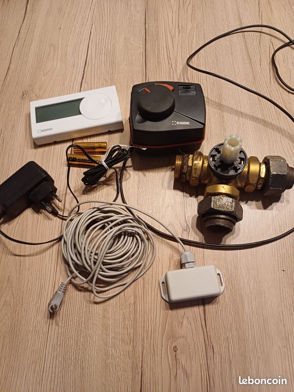 Régulateur radio et vanne 3 voies pour chauffage (image 1)