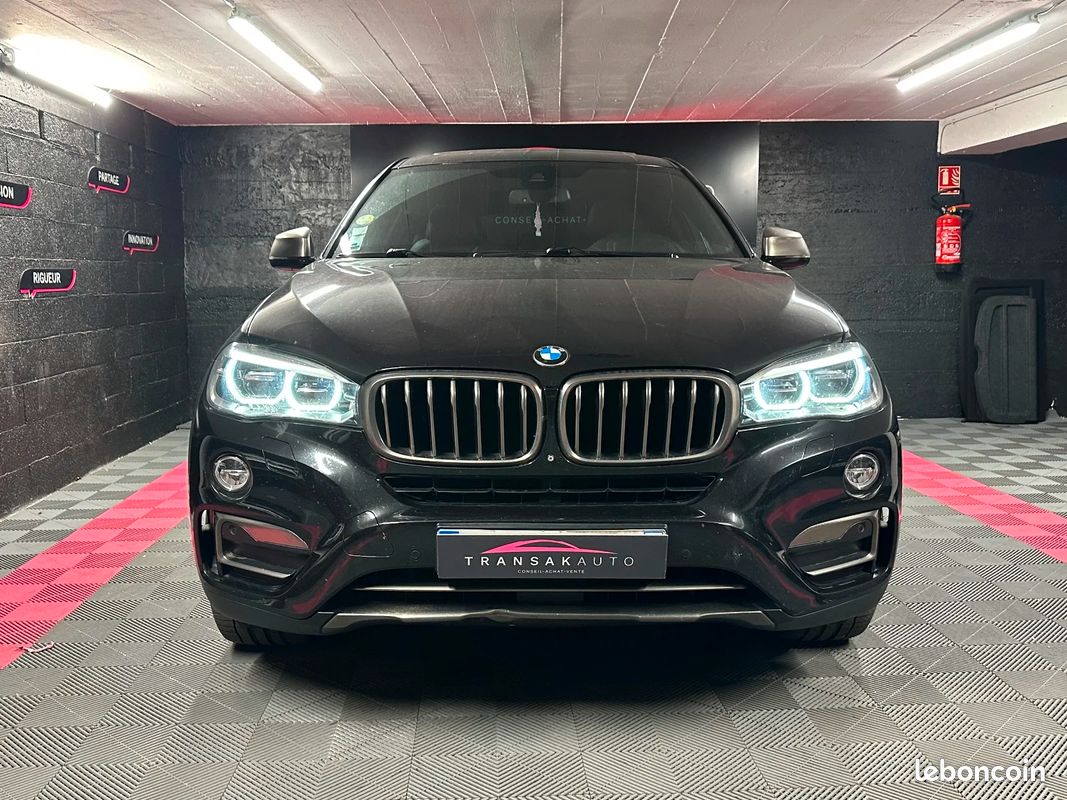 BMW X6 F16 xDrive40d 313 ch M Sport A | TOIT OUVRANT | HK | SIEGES ELECTRIQUES CHAUFFANTS 26880 (image 4)
