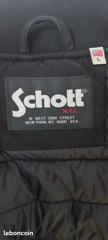 Blouson Schott taille L (image 5)