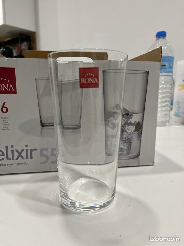 6 verres Elixir 55 – Rona – Parfaits pour cocktails ou dégustation (image 1)