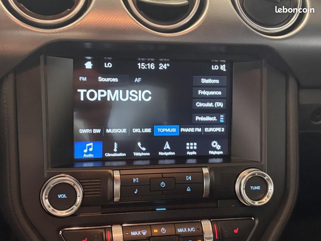 Ford Mustang GT 5.0 V8 450ch MALUS PAYE  9127KM (image 13)