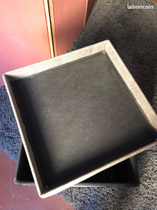 Pouf coffre en tissu (image 4)