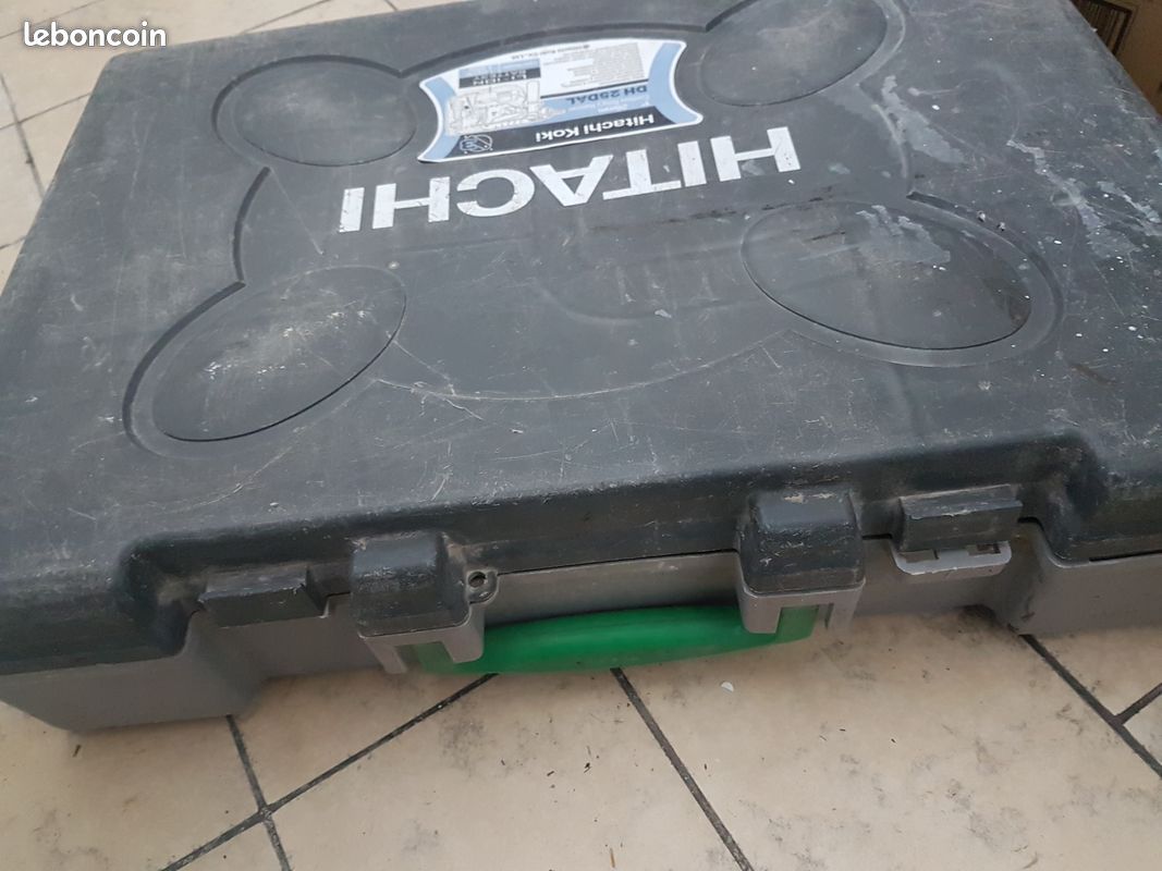 Perforateur à batterie Hitachi DH25DAL 25.2V 3A (+2 batteries ) (image 3)
