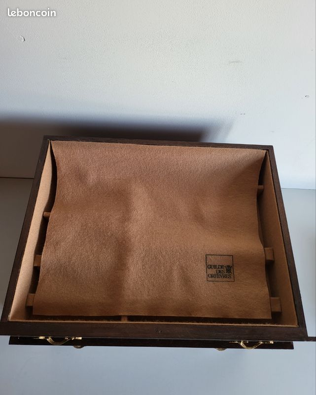 Coffret vide argentier pour ménagère couverts métal argenté (image 3)