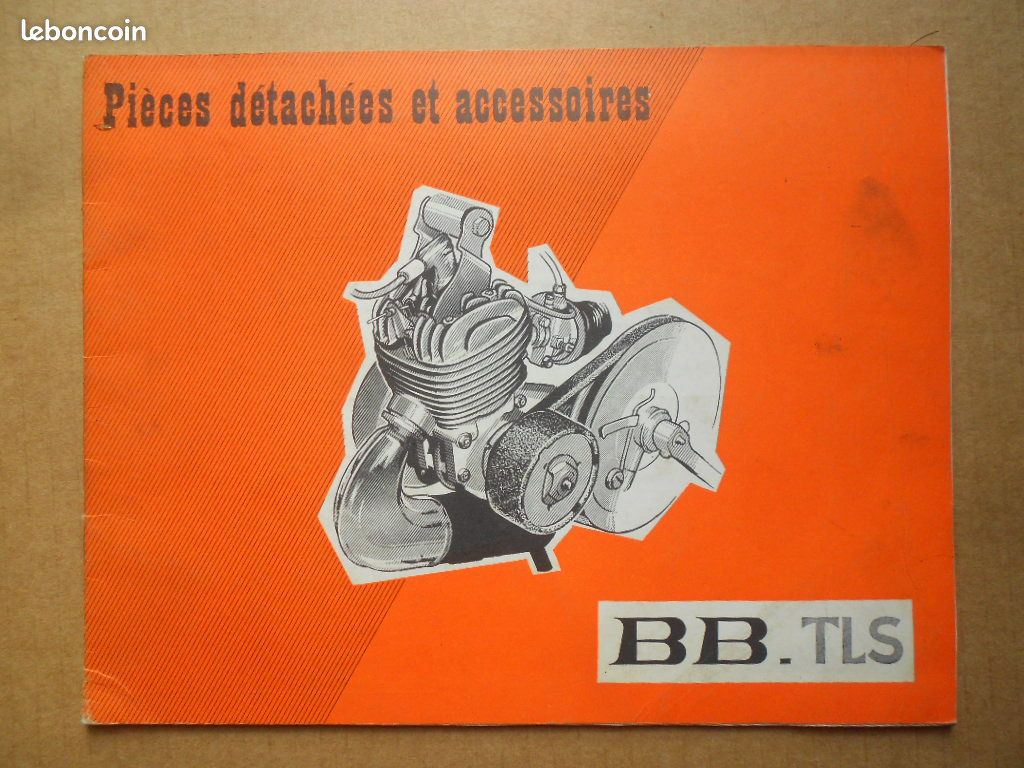 Catalogue pieces detachées peugeot BB TLS 1964 (image 1)