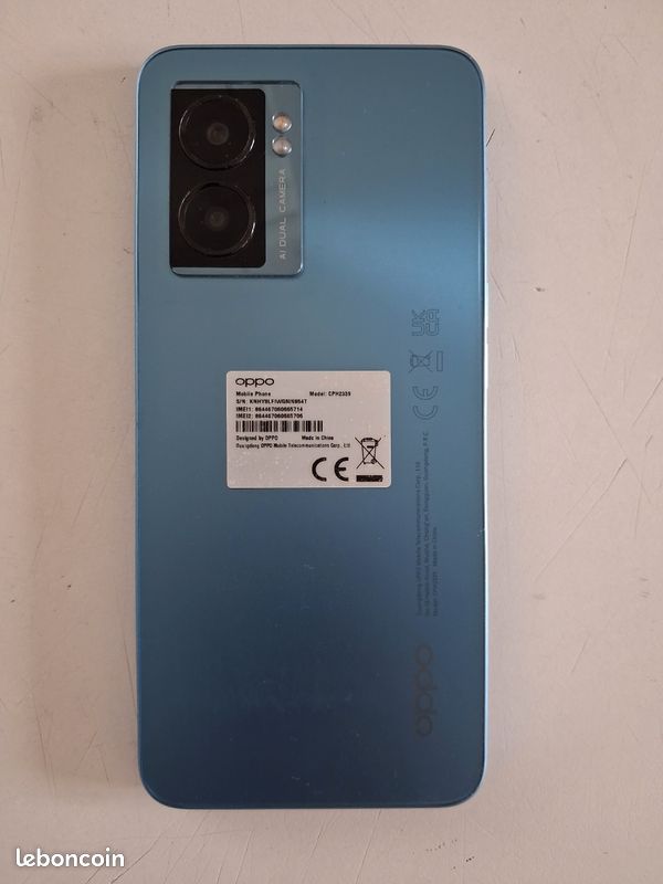 OppoA77. 64Go. Avec coque de protection et verre détrempé (image 4)
