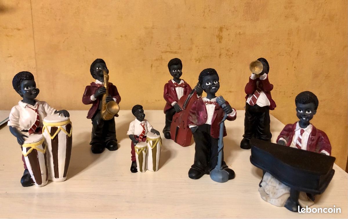 Lot de Personnages déco 7 musiciens (image 2)