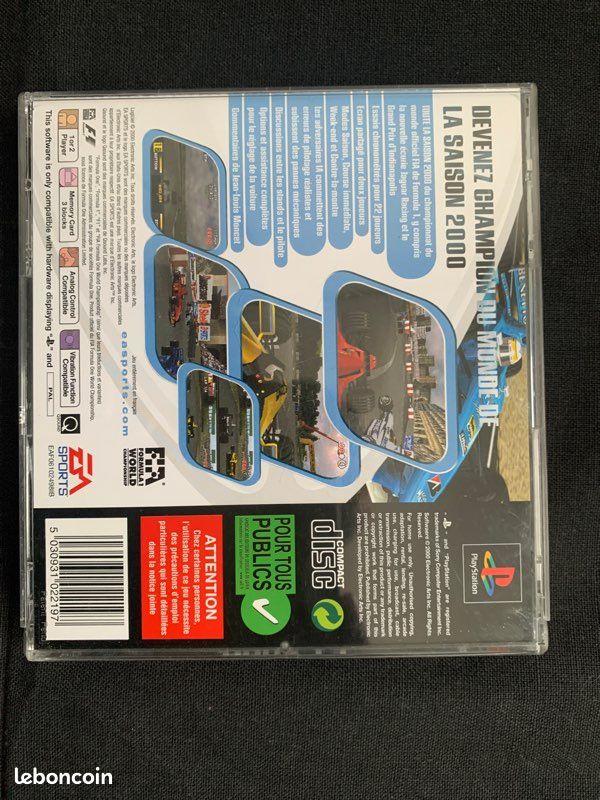 Jeux PlayStation 1 F12000 EA Sport (image 3)